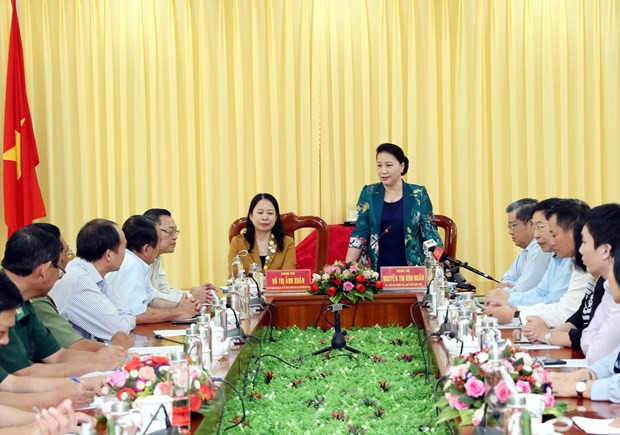 NA leader hails An Giang border guard force’s performance ảnh 1