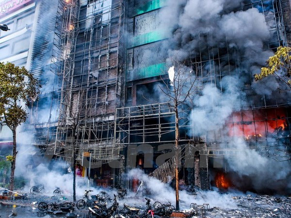 Hanoi police announce karaoke fire causes ảnh 1