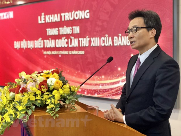 VNA's special website on 13th National Party Congress makes debut ảnh 2