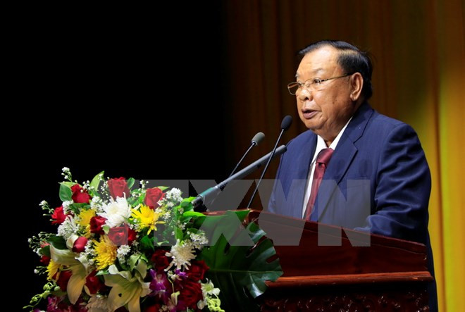 Laos celebrates Vietnam-Laos relationship in grand ceremony ảnh 1
