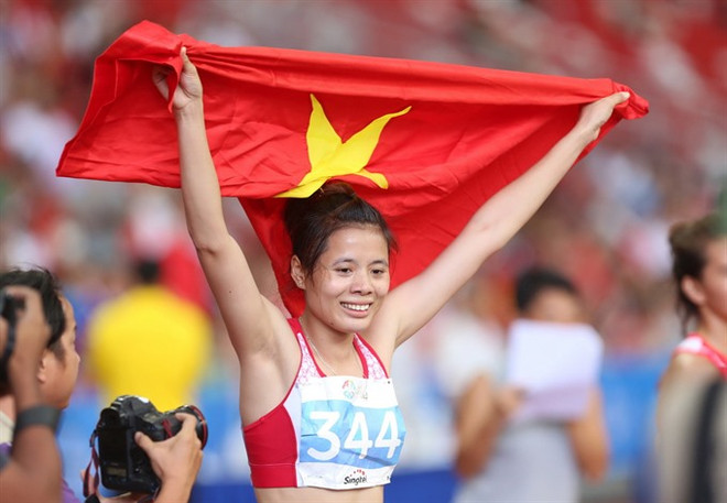 Vietnamese wins gold at Asian athletic event ảnh 1 Vietnamese wins gold at Asian athletic event ảnh 1
