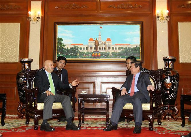 Ho Chi Minh City’s leader welcomes former Mexican President ảnh 1 Ho Chi Minh City’s leader welcomes former Mexican President ảnh 1