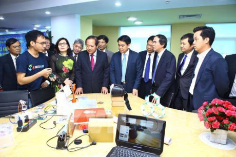 Hanoi innovative business incubator becomes operational ảnh 1