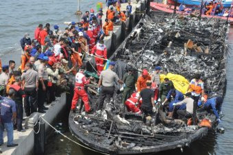 Indonesian police arrest ferry captain over fatal fire ảnh 1