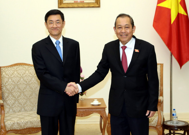 Deputy PM receives Chinese deputy minister of state security ảnh 1 Deputy PM receives Chinese deputy minister of state security ảnh 1