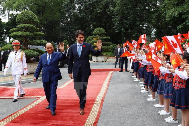 Vietnam, Canada establish comprehensive partnership ảnh 1 Vietnam, Canada establish comprehensive partnership ảnh 1