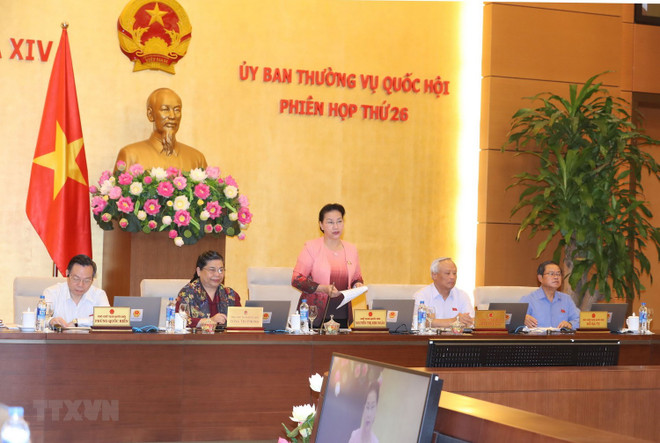 NA Standing Committee convenes 26th session ảnh 1 NA Standing Committee convenes 26th session ảnh 1