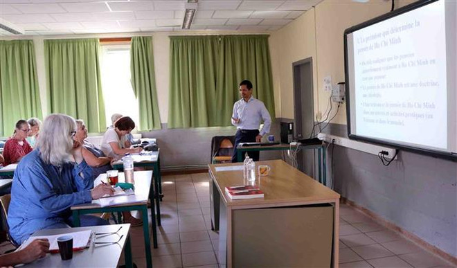 First training course on Ho Chi Minh’s thought held in Belgium ảnh 1 First training course on Ho Chi Minh’s thought held in Belgium ảnh 1