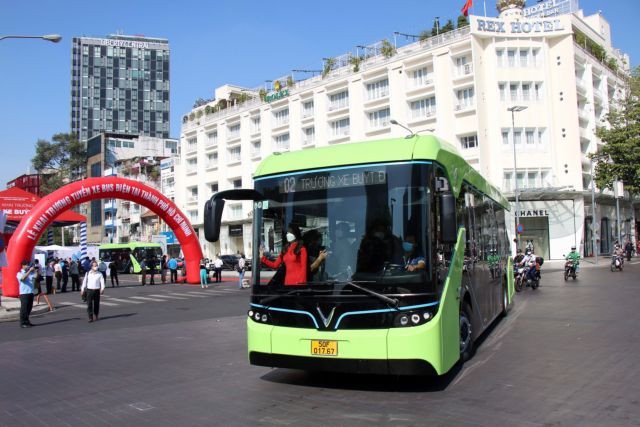 HCM City seeks to develop electric bus system ảnh 1 HCM City seeks to develop electric bus system ảnh 1