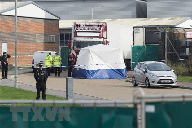 Essex truck victims die of lack of oxygen, overheating: British police ảnh 1 Essex truck victims die of lack of oxygen, overheating: British police ảnh 1