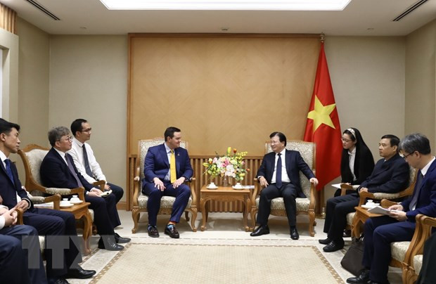 Deputy PM hosts investors interested in LNG power development in Vietnam ảnh 1