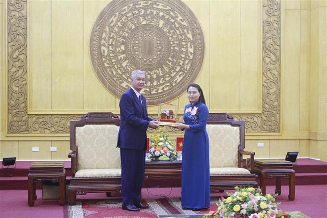 Vietnamese, Lao localities forge cooperation ảnh 1