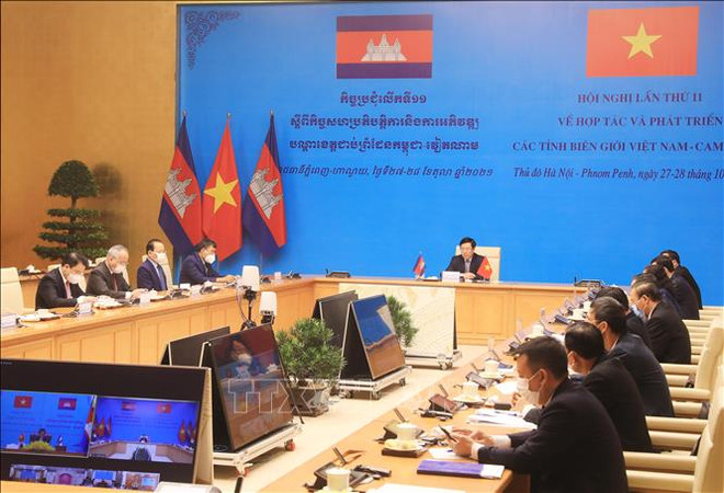 Vietnam, Cambodia further coordination in building shared border of peace, development ảnh 2 Vietnam, Cambodia further coordination in building shared border of peace, development ảnh 2