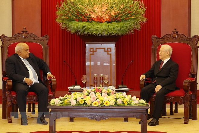 Party chief receives new Cuban Ambassador ảnh 1