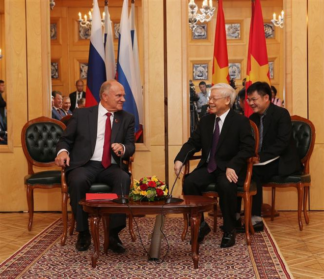 Russia a top priority in Vietnam’s foreign policy: Party leader ảnh 1