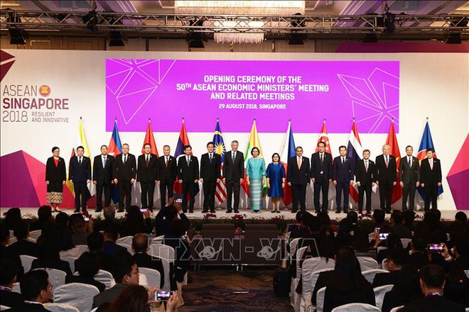  ASEAN affirms central role in creating new trade architecture: AEM-50 ảnh 1