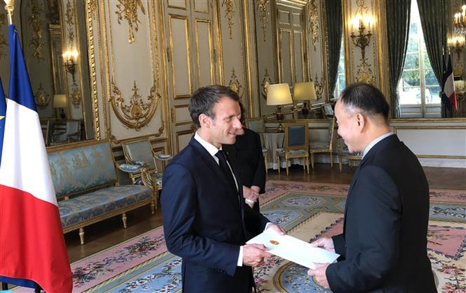 French President hails Vietnam’s increasing role in international arena ảnh 1 French President hails Vietnam’s increasing role in international arena ảnh 1