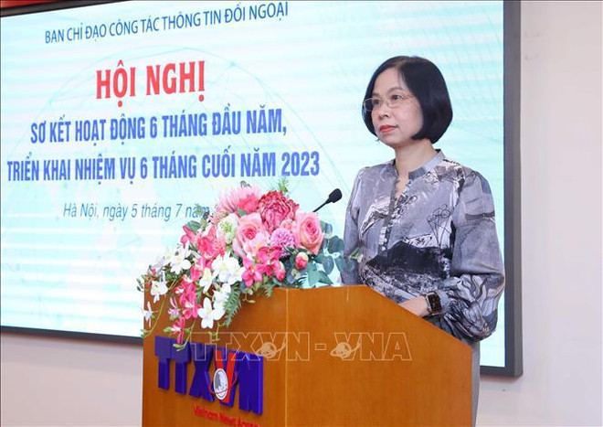 Steering committee requests new mindset, methods in external information service ảnh 2