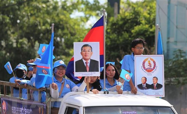 Political parties in Cambodia begin three-week election campaigns ảnh 1