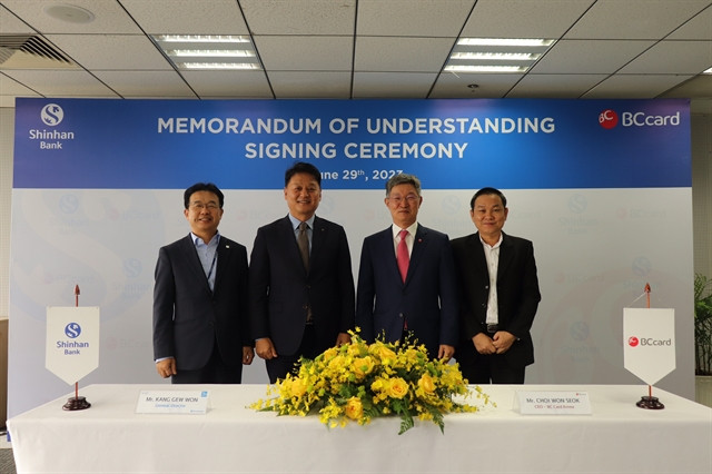 Shinhan Bank, BC Card to upgrade Vietnam's card payment system ảnh 1 Shinhan Bank, BC Card to upgrade Vietnam's card payment system ảnh 1