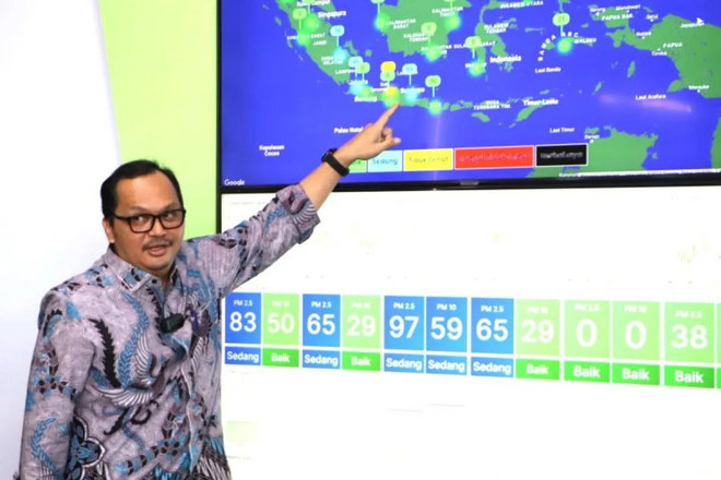 Indonesia develops air-monitoring application ảnh 1 Indonesia develops air-monitoring application ảnh 1