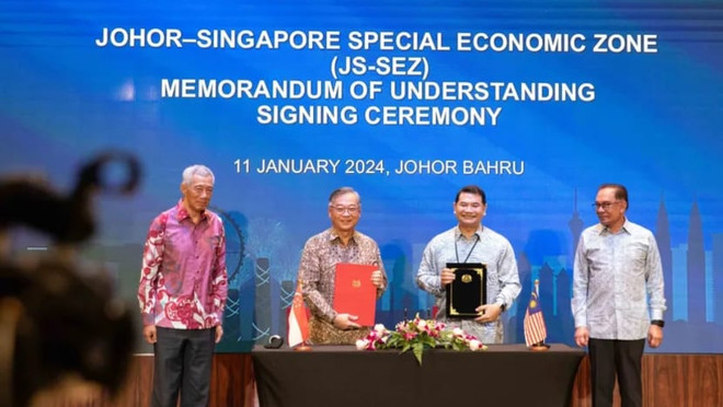 Malaysia, Singapore to jointly develop special economic zone ảnh 1 Malaysia, Singapore to jointly develop special economic zone ảnh 1