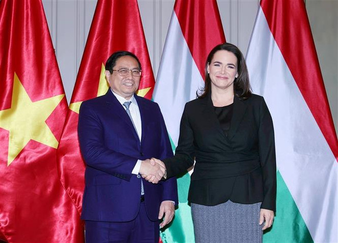 Hungary considers Vietnam most crucial partner in Southeast Asia: Hungarian president ảnh 1