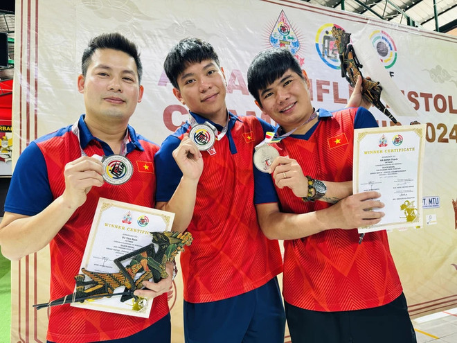 Vietnam wins additional silver at 2024 Asian shooting championships ảnh 1 Vietnam wins additional silver at 2024 Asian shooting championships ảnh 1