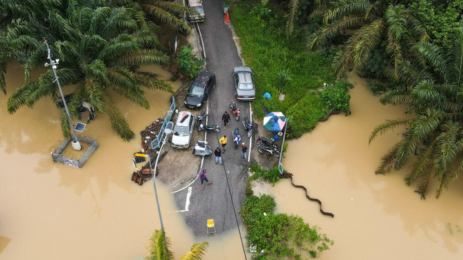 Heavy floods force nearly 10,000 to evacuate in Malaysia ảnh 1 Heavy floods force nearly 10,000 to evacuate in Malaysia ảnh 1