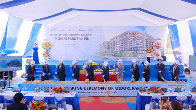 Work starts on Japanese-invested luxury apartment project in Binh Duong ảnh 1