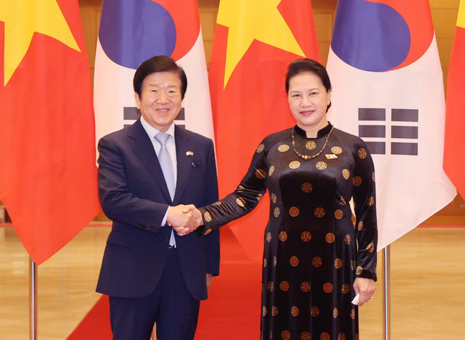 NA leaders voice readiness to augment Vietnam-RoK relations ảnh 1 NA leaders voice readiness to augment Vietnam-RoK relations ảnh 1