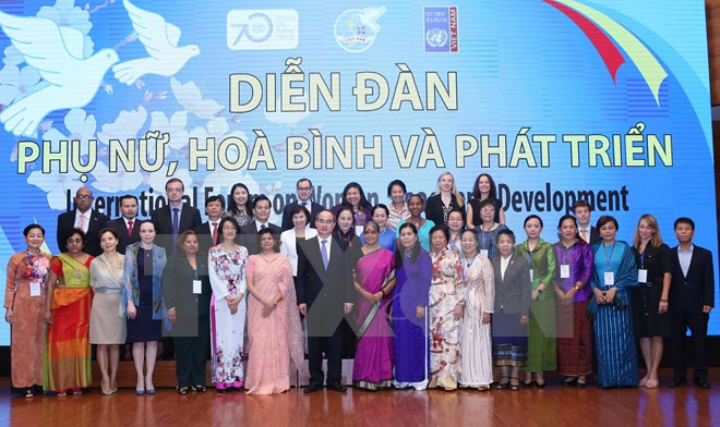 Hanoi forum discusses women’s role in equality, development ảnh 1 Hanoi forum discusses women’s role in equality, development ảnh 1
