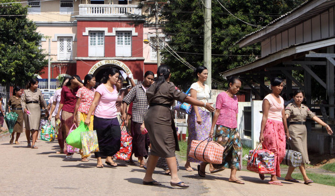 Myanmar frees 61 more political prisoners ảnh 1