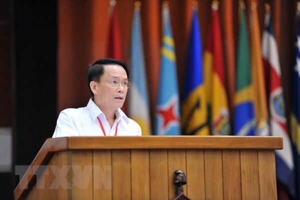 CPV delegation attends Sao Paulo Forum in Cuba, visits Dominica ảnh 1