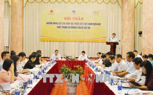 Workshop looks to develop human resources amongst ethnic minorities ảnh 1