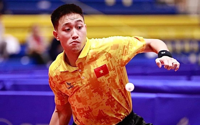Nguyen Anh Tu wins silver at regional men’s single table tennis ảnh 1 Nguyen Anh Tu wins silver at regional men’s single table tennis ảnh 1