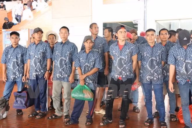 Indonesia sets 39 Vietnamese fishermen free ảnh 1