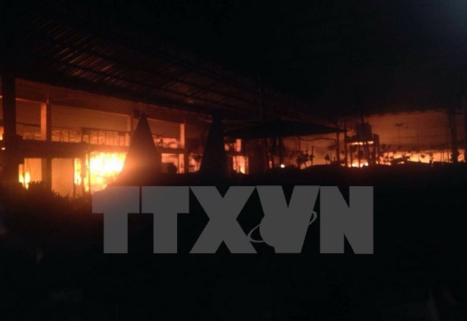 Blaze takes heavy toll on Vietnamese market in Australia ảnh 1 Blaze takes heavy toll on Vietnamese market in Australia ảnh 1