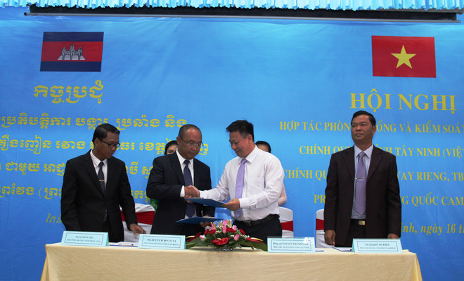 Vietnam, Cambodia provinces push ahead with drug crime fight ảnh 1 Vietnam, Cambodia provinces push ahead with drug crime fight ảnh 1