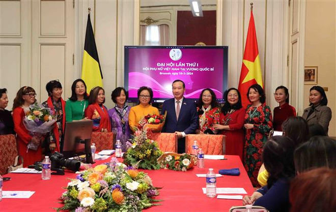 Vietnamese women’s association in Belgium convenes first congress ảnh 1