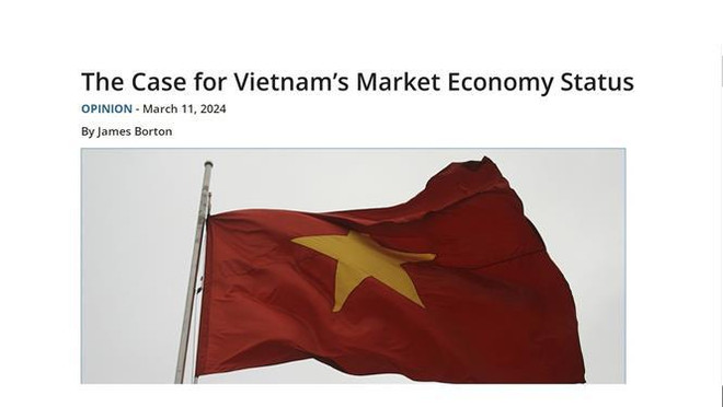 Scholar analyses why US should recognise Vietnam as market economy ảnh 2
