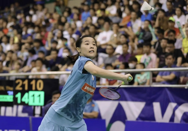 Badminton player pins high hope on Swiss Open 2024 ảnh 1