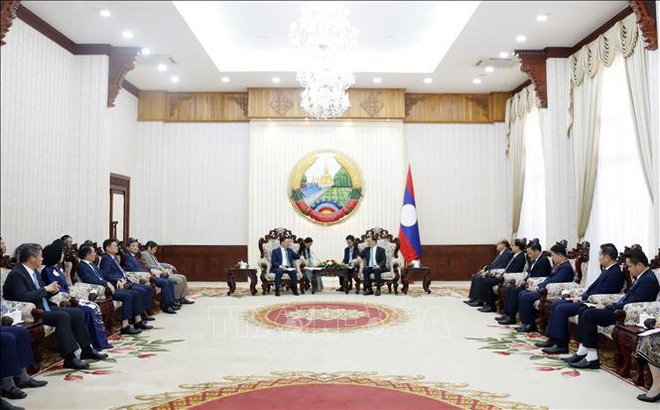 Hanoi’s Party oficial pledges to deepen ties with Laos ảnh 1