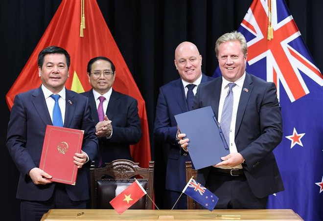 New Zealand, Vietnamese PMs issue joint press release ảnh 1