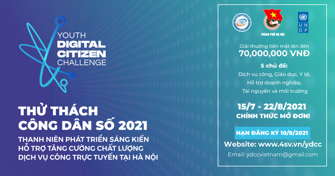 Public service solution app champions Youth Digital Citizen Challenge 2021 ảnh 1