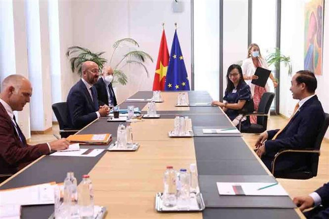 Vietnam further expands cooperation with EU, Belgium ảnh 2