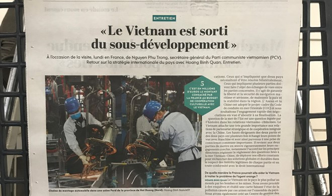 French newspaper highly values Vietnam’s economic achievements ảnh 1
