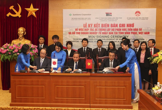 Agency to promote Japanese firms’ investment in Vinh Phuc ảnh 1 Agency to promote Japanese firms’ investment in Vinh Phuc ảnh 1