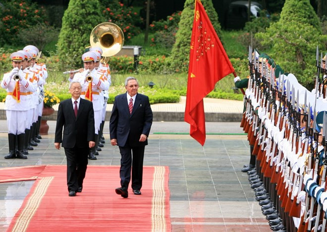 Party chief’s Cuba visit consolidates mutual political trust ảnh 1 Party chief’s Cuba visit consolidates mutual political trust ảnh 1