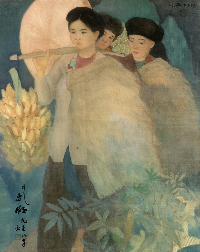 Vietnamese painter’s work auctioned at record price in Paris ảnh 1